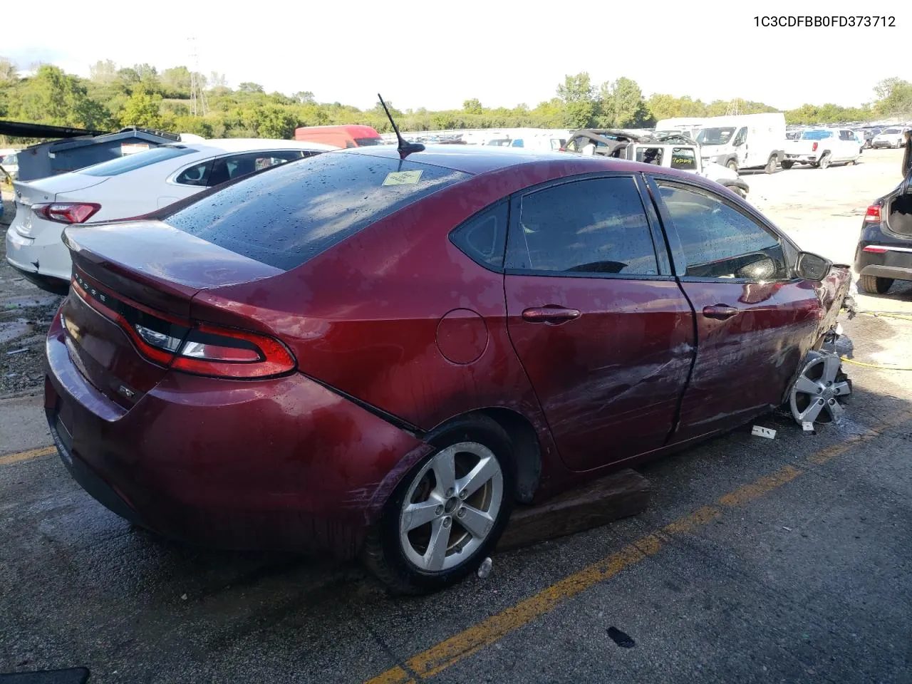 2015 Dodge Dart Sxt VIN: 1C3CDFBB0FD373712 Lot: 70647744