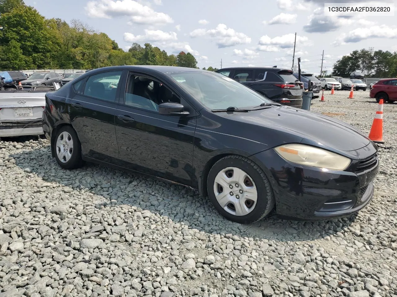 2015 Dodge Dart Se VIN: 1C3CDFAA2FD362820 Lot: 70743604