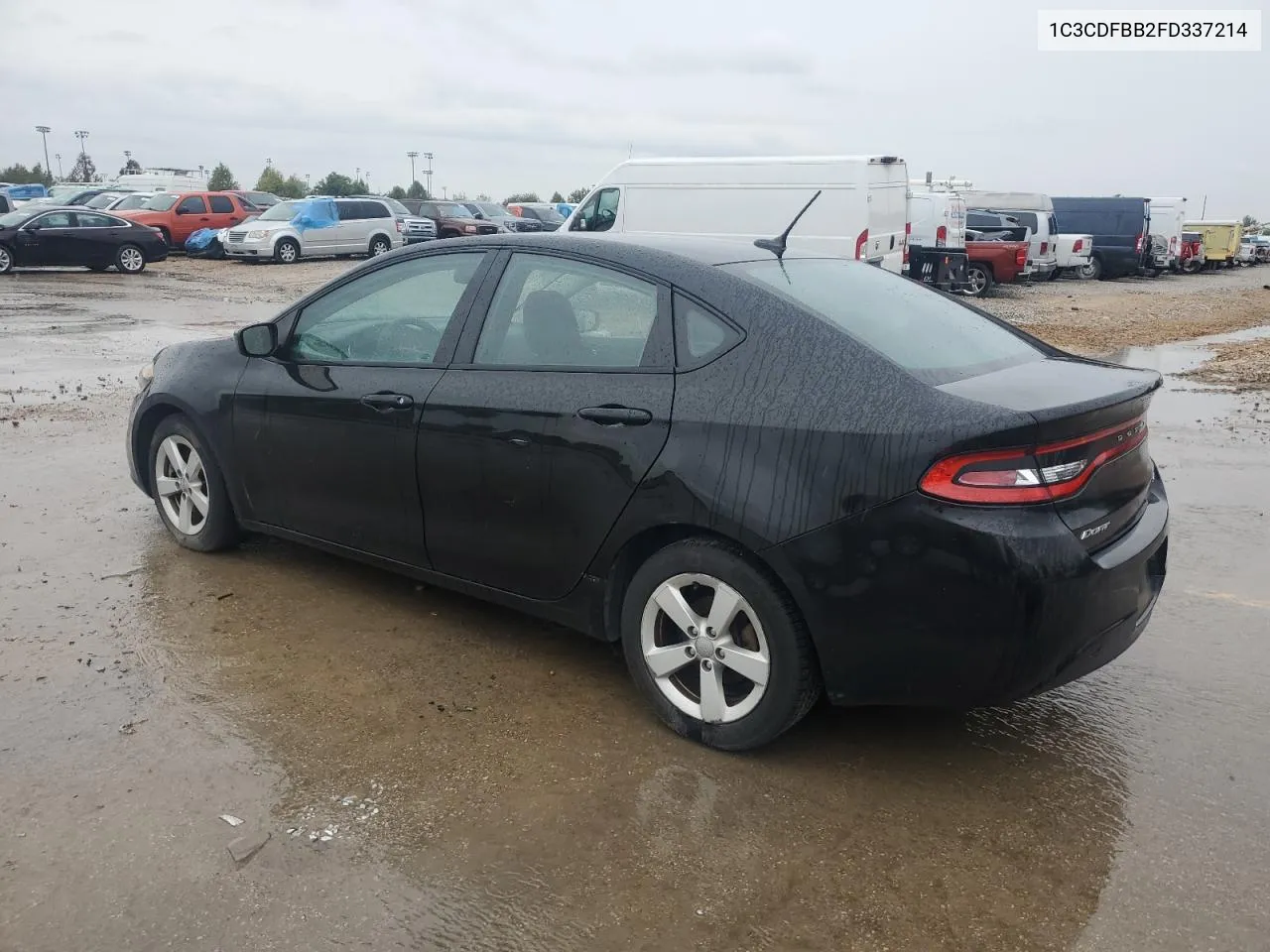 2015 Dodge Dart Sxt VIN: 1C3CDFBB2FD337214 Lot: 71535704