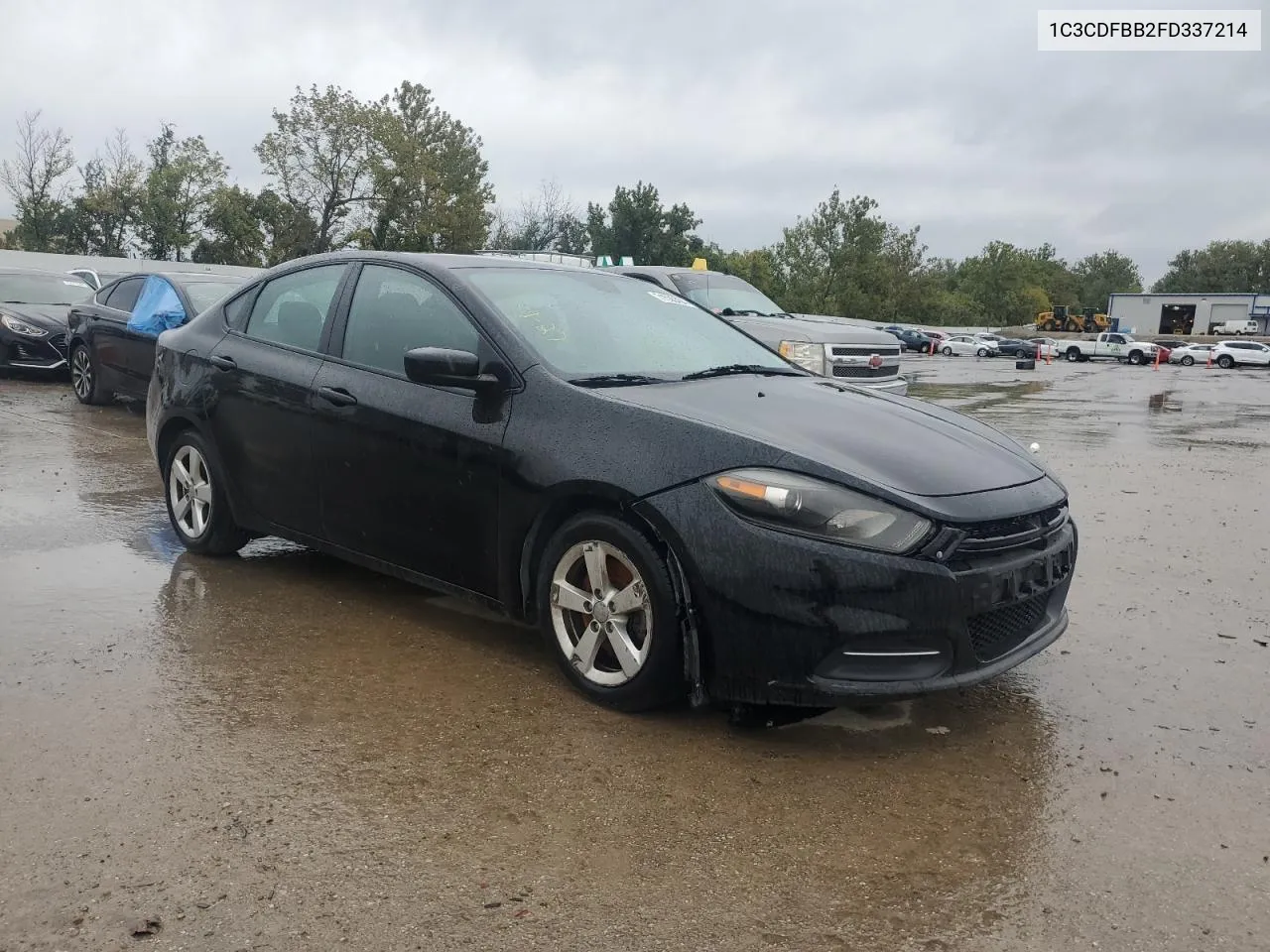 2015 Dodge Dart Sxt VIN: 1C3CDFBB2FD337214 Lot: 71535704