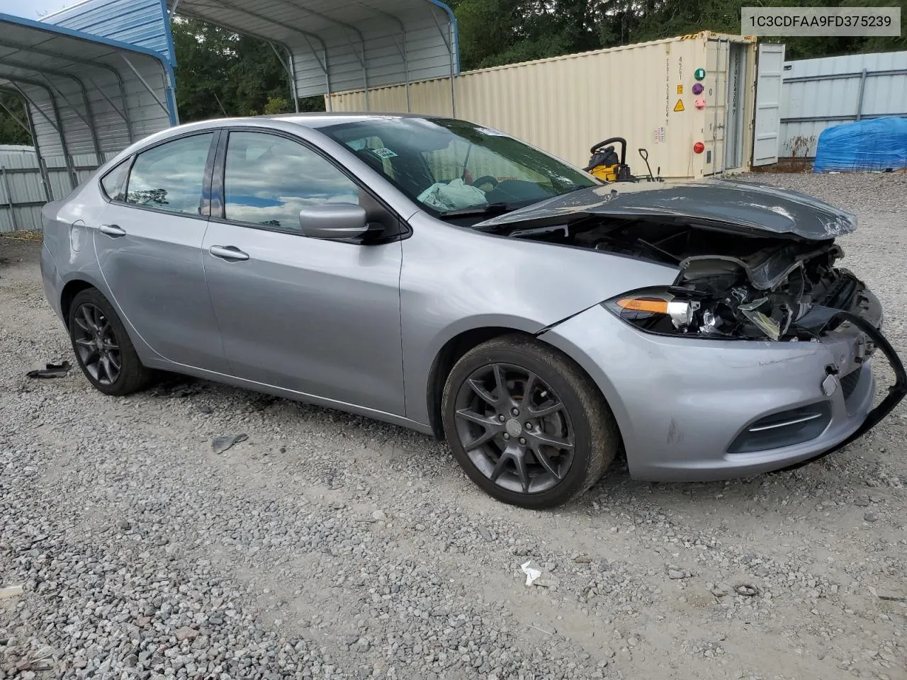 2015 Dodge Dart Se VIN: 1C3CDFAA9FD375239 Lot: 71789414