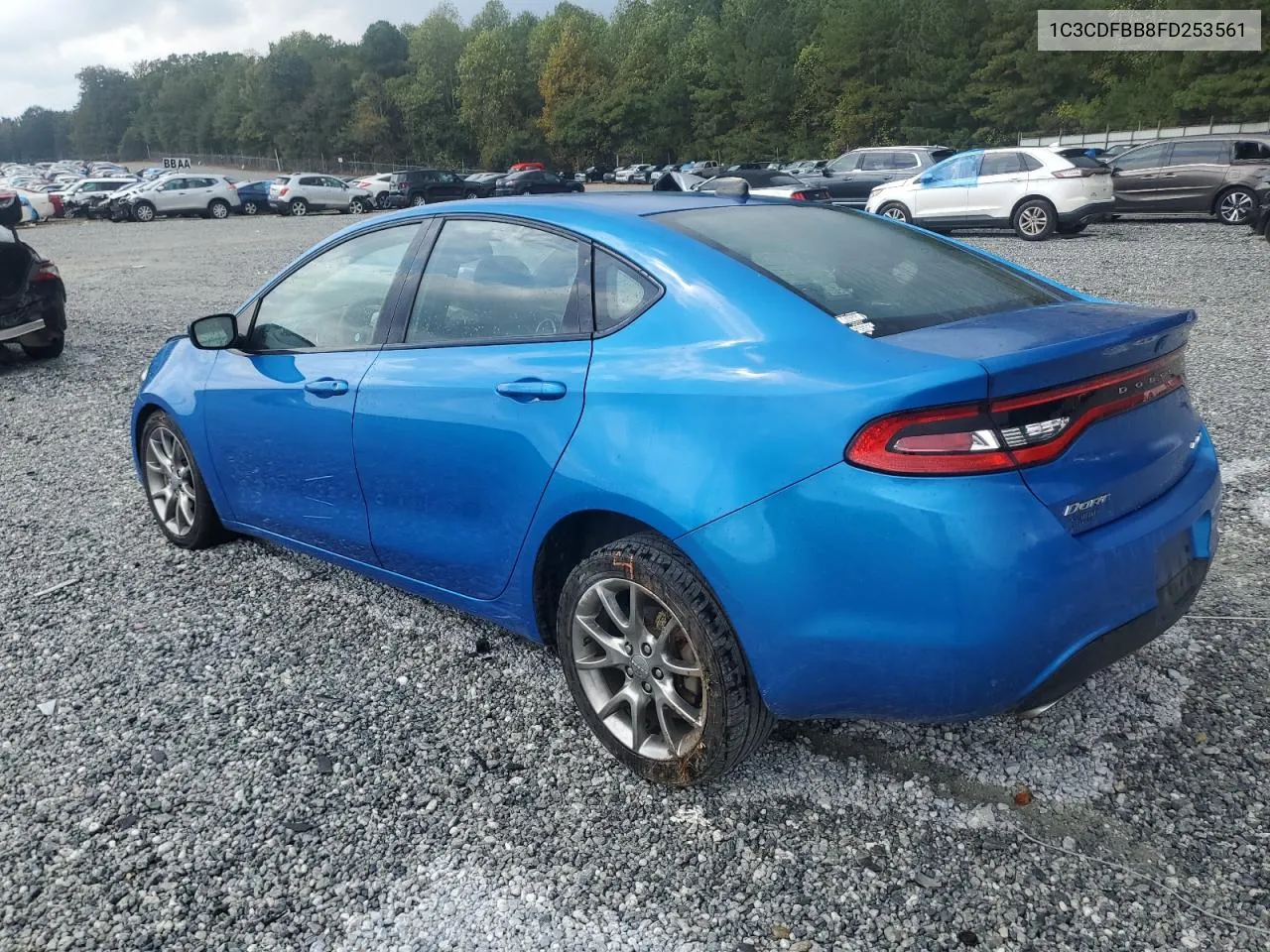 2015 Dodge Dart Sxt VIN: 1C3CDFBB8FD253561 Lot: 72562484