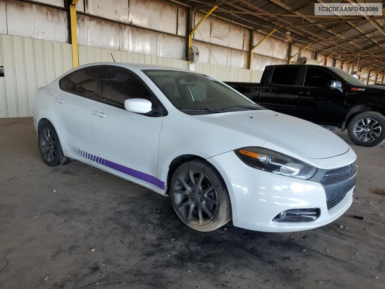 2015 Dodge Dart Se VIN: 1C3CDFAA5FD433086 Lot: 72632364