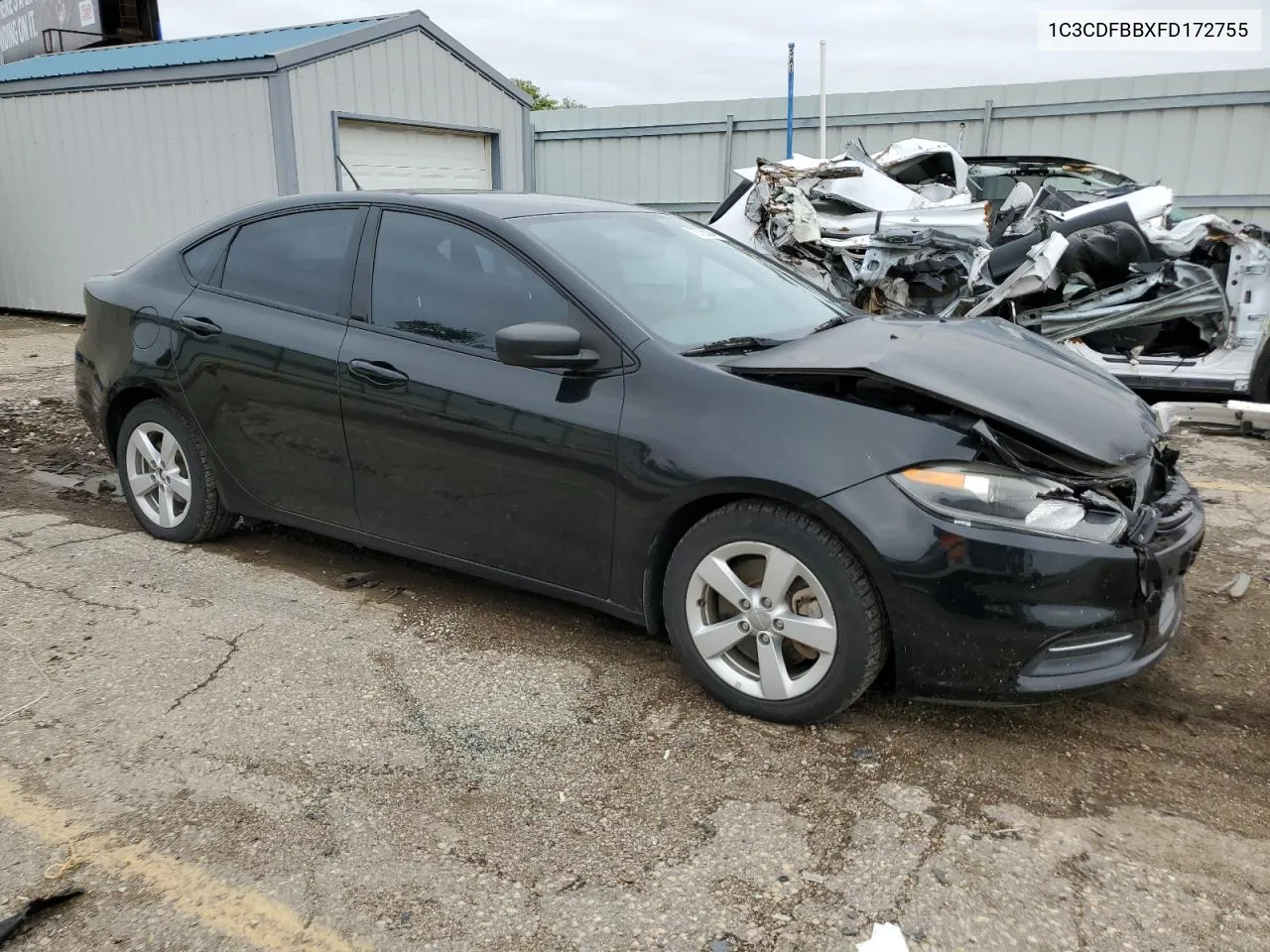 2015 Dodge Dart Sxt VIN: 1C3CDFBBXFD172755 Lot: 72768084