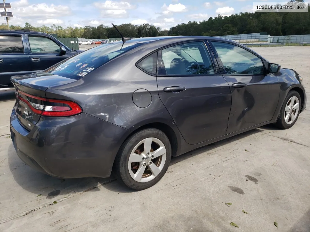 2015 Dodge Dart Sxt VIN: 1C3CDFBB0FD251867 Lot: 73475464