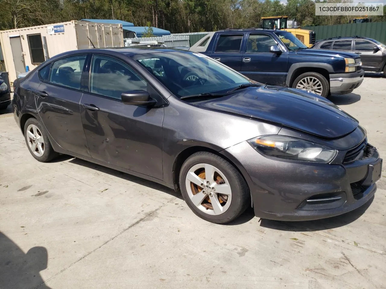 2015 Dodge Dart Sxt VIN: 1C3CDFBB0FD251867 Lot: 73475464