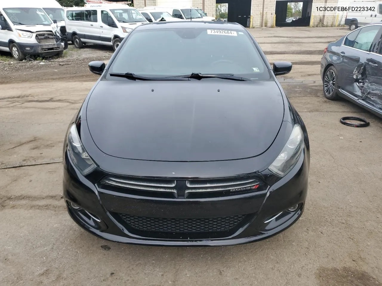 2015 Dodge Dart Gt VIN: 1C3CDFEB6FD223342 Lot: 73492684