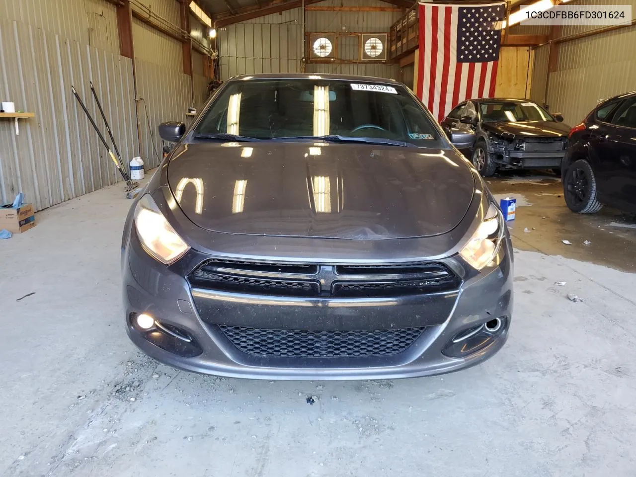 2015 Dodge Dart Sxt VIN: 1C3CDFBB6FD301624 Lot: 73734324