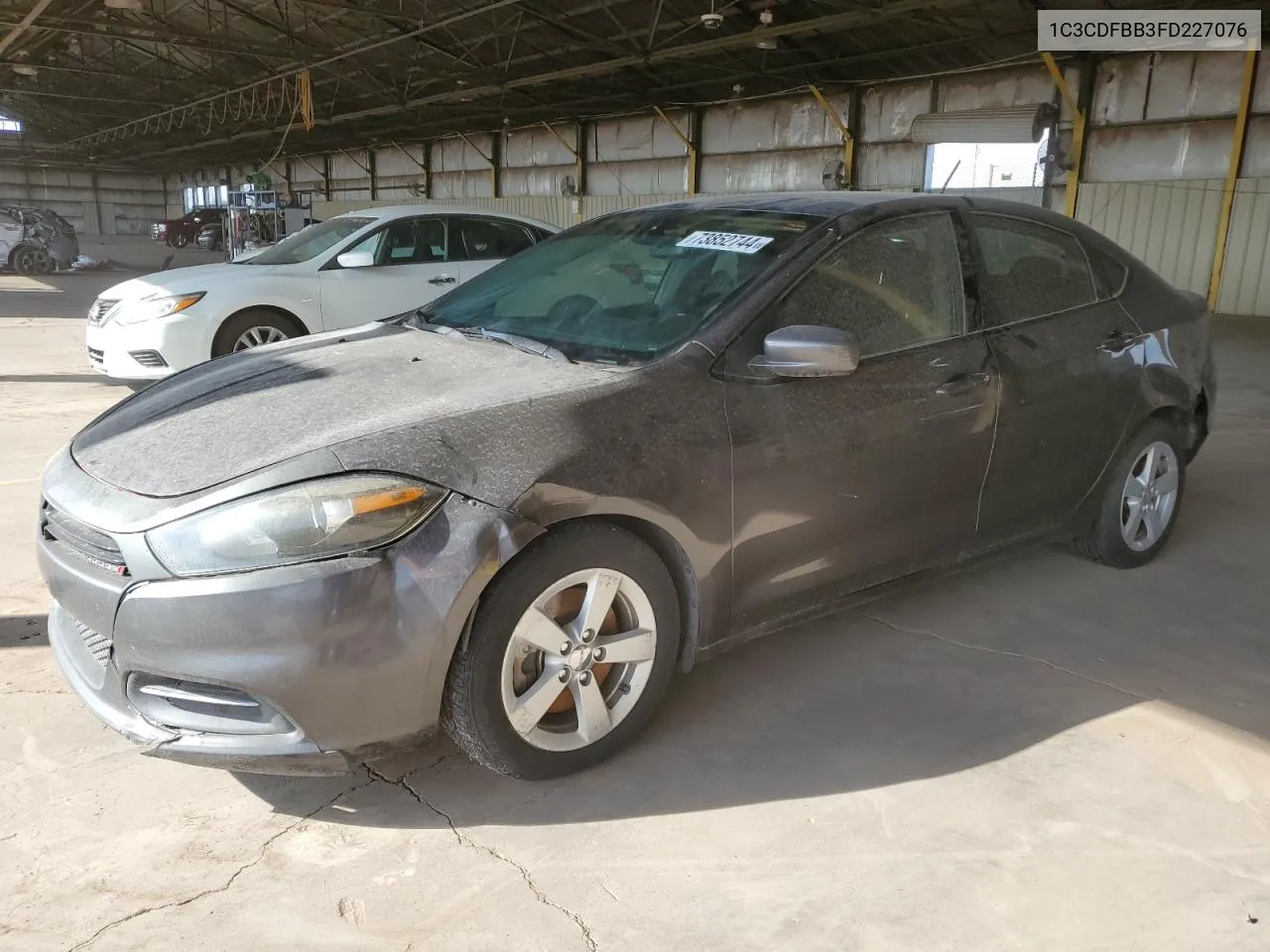 2015 Dodge Dart Sxt VIN: 1C3CDFBB3FD227076 Lot: 73852744