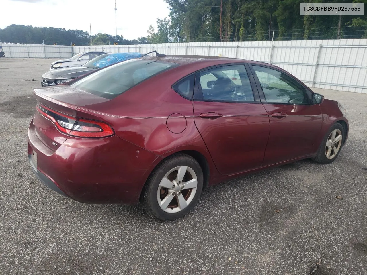 2015 Dodge Dart Sxt VIN: 1C3CDFBB9FD237658 Lot: 74025094