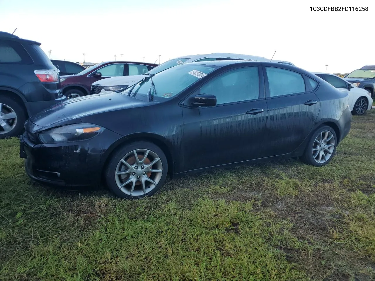 2015 Dodge Dart Sxt VIN: 1C3CDFBB2FD116258 Lot: 74277964