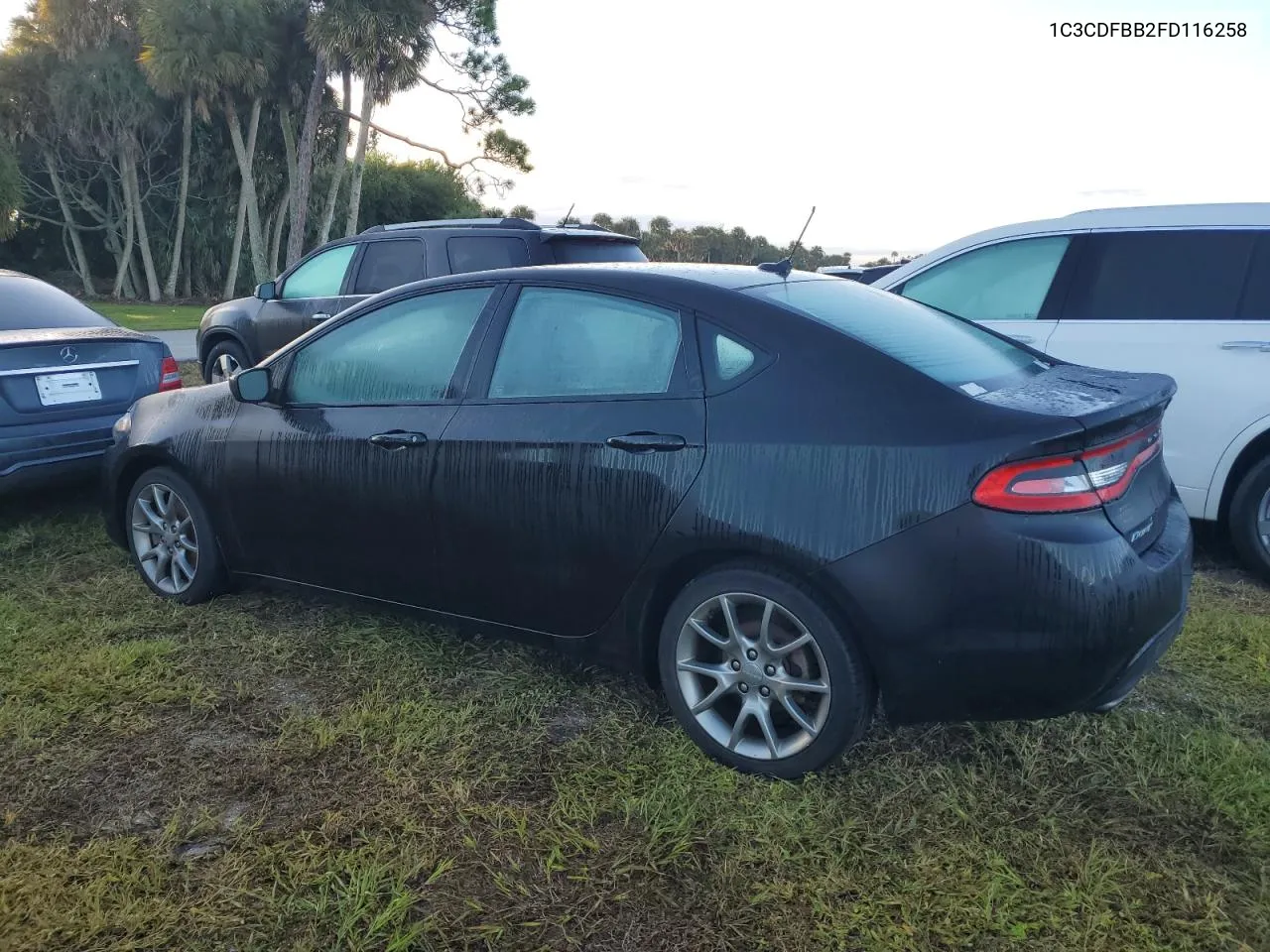 2015 Dodge Dart Sxt VIN: 1C3CDFBB2FD116258 Lot: 74277964