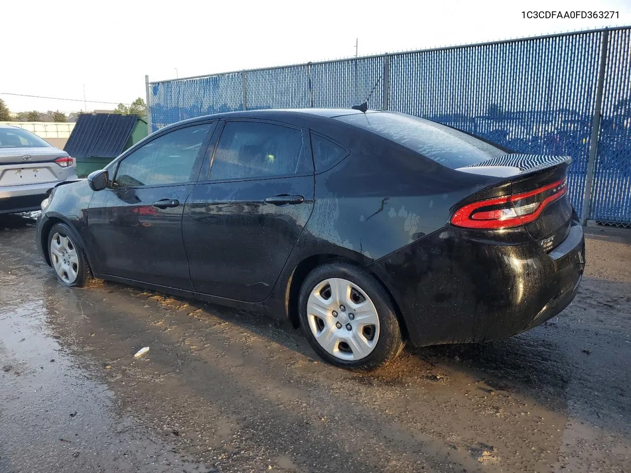 2015 Dodge Dart Se VIN: 1C3CDFAA0FD363271 Lot: 74326274