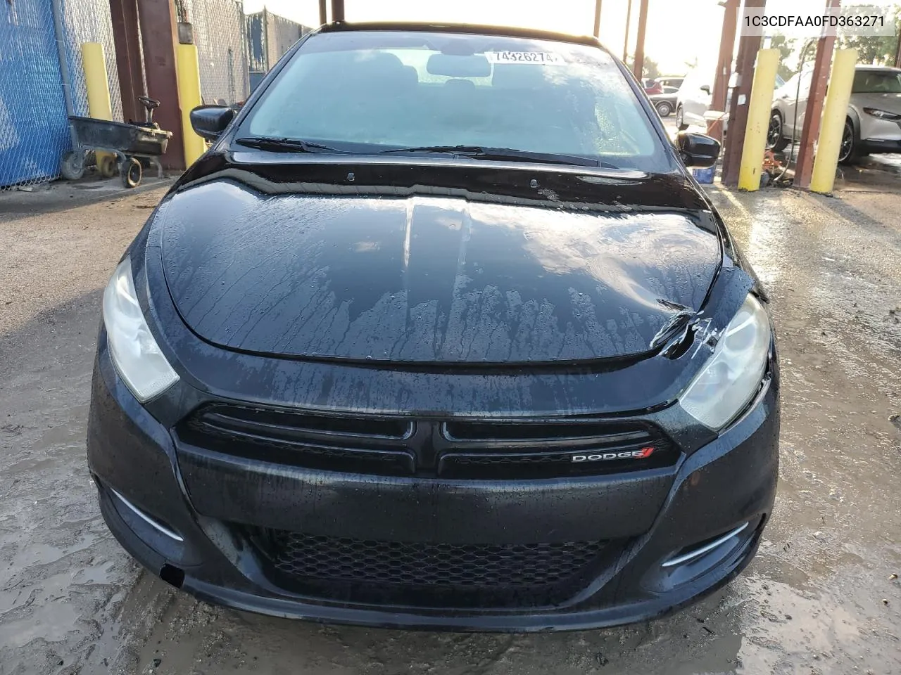 2015 Dodge Dart Se VIN: 1C3CDFAA0FD363271 Lot: 74326274