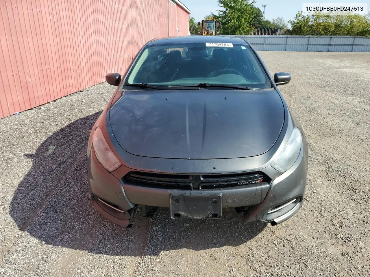 2015 Dodge Dart Sxt VIN: 1C3CDFBB0FD247513 Lot: 74764704