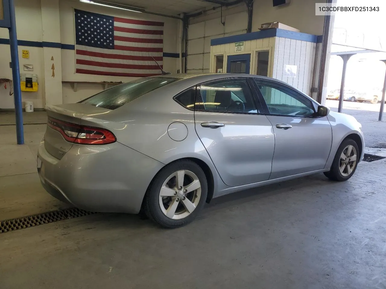 2015 Dodge Dart Sxt VIN: 1C3CDFBBXFD251343 Lot: 74775094