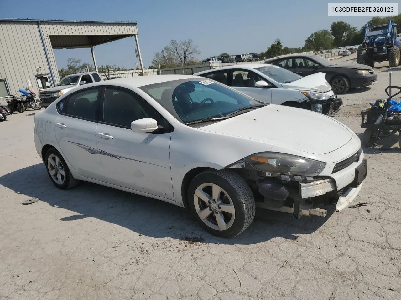 2015 Dodge Dart Sxt VIN: 1C3CDFBB2FD320123 Lot: 74831024