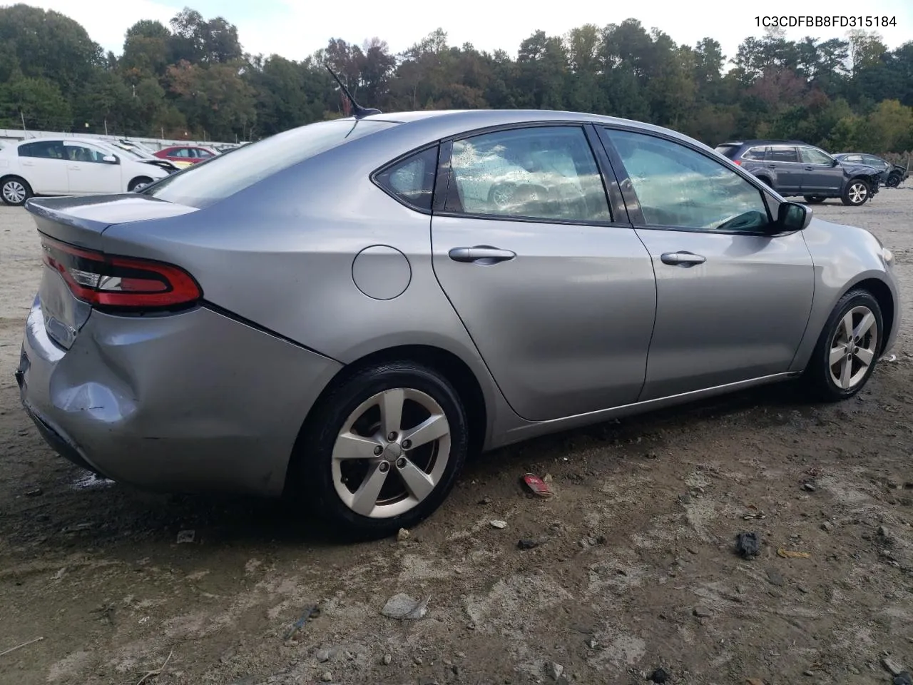 2015 Dodge Dart Sxt VIN: 1C3CDFBB8FD315184 Lot: 75292154