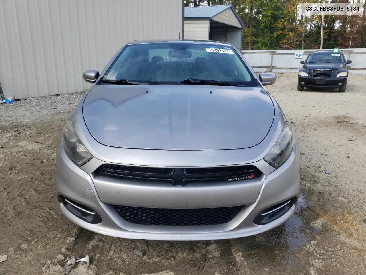 2015 Dodge Dart Sxt VIN: 1C3CDFBB8FD315184 Lot: 75292154