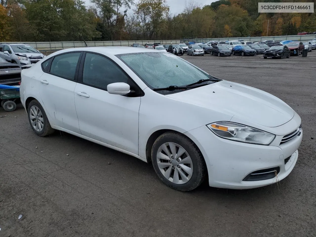 2015 Dodge Dart Se Aero VIN: 1C3CDFDH1FD146661 Lot: 75547184