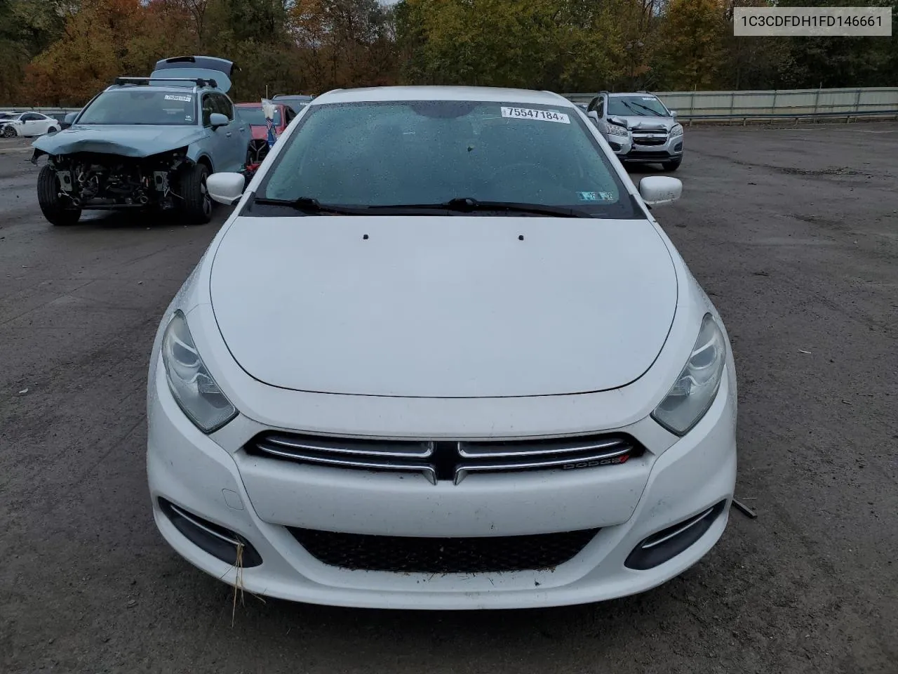 2015 Dodge Dart Se Aero VIN: 1C3CDFDH1FD146661 Lot: 75547184