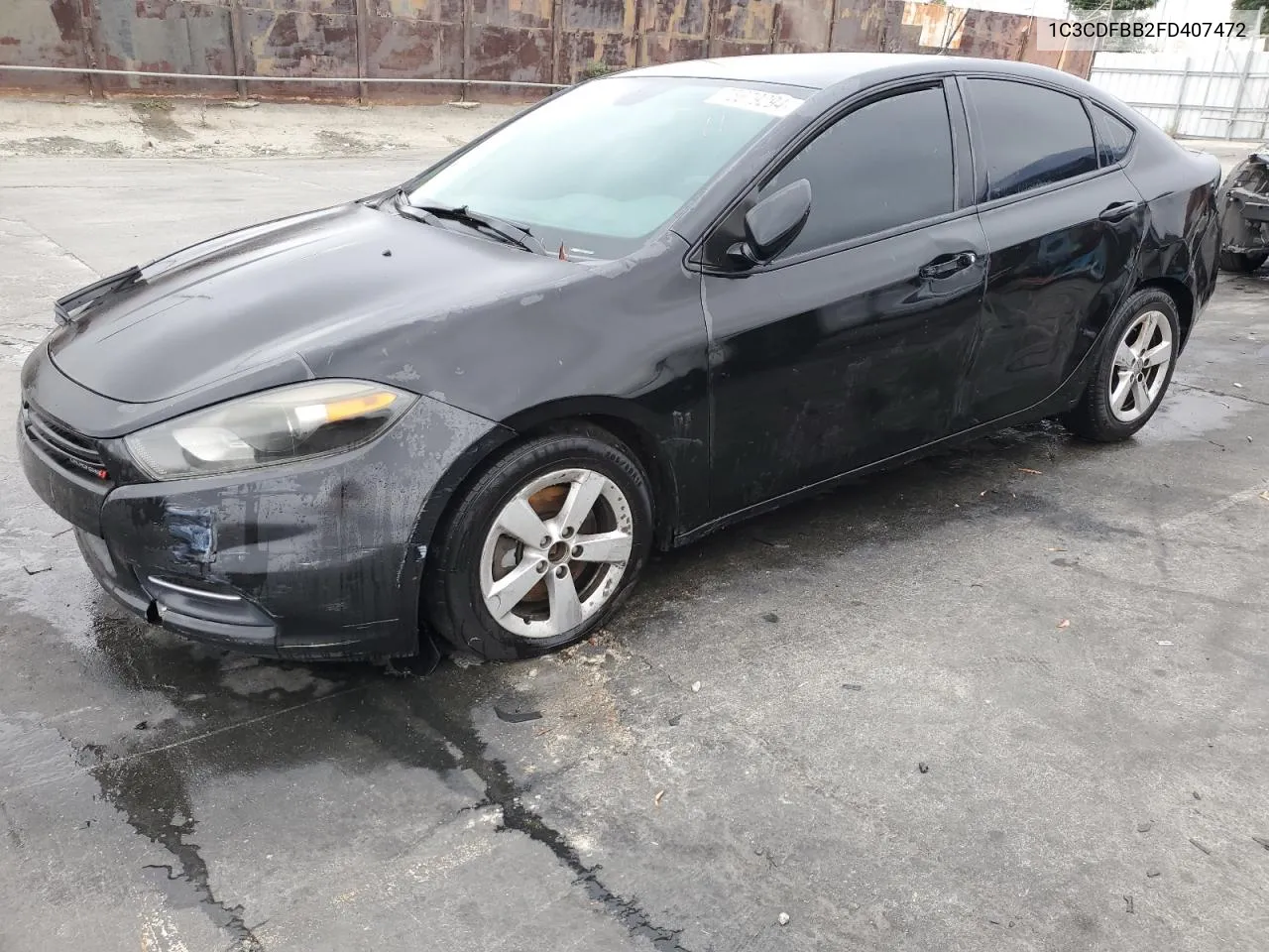 2015 Dodge Dart Sxt VIN: 1C3CDFBB2FD407472 Lot: 75679294