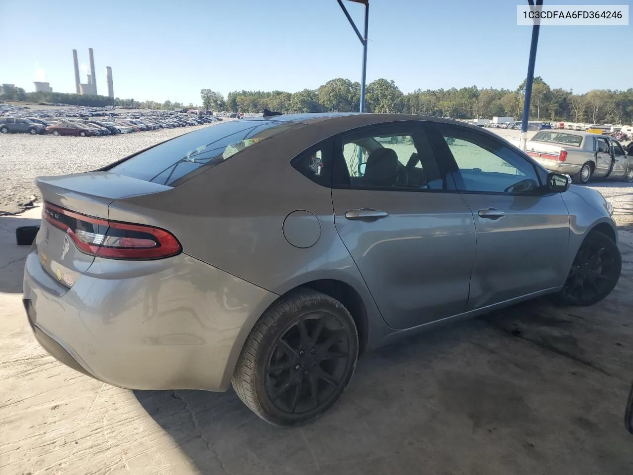 2015 Dodge Dart Se VIN: 1C3CDFAA6FD364246 Lot: 75744744