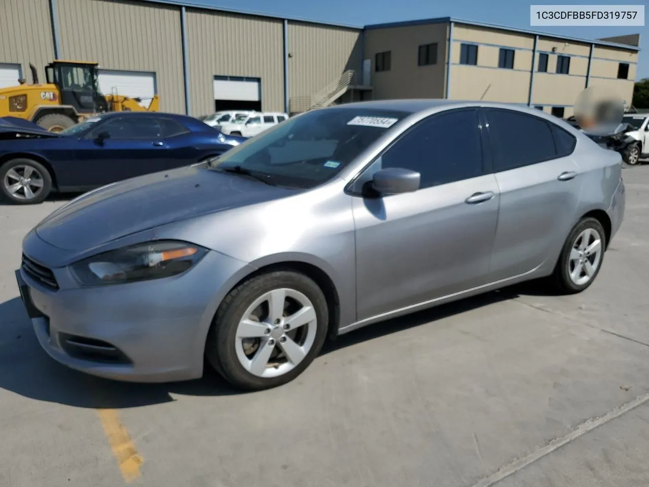 2015 Dodge Dart Sxt VIN: 1C3CDFBB5FD319757 Lot: 75770554