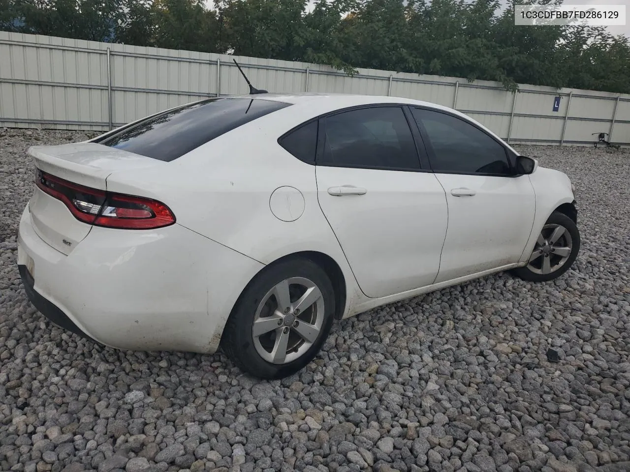 2015 Dodge Dart Sxt VIN: 1C3CDFBB7FD286129 Lot: 75885134