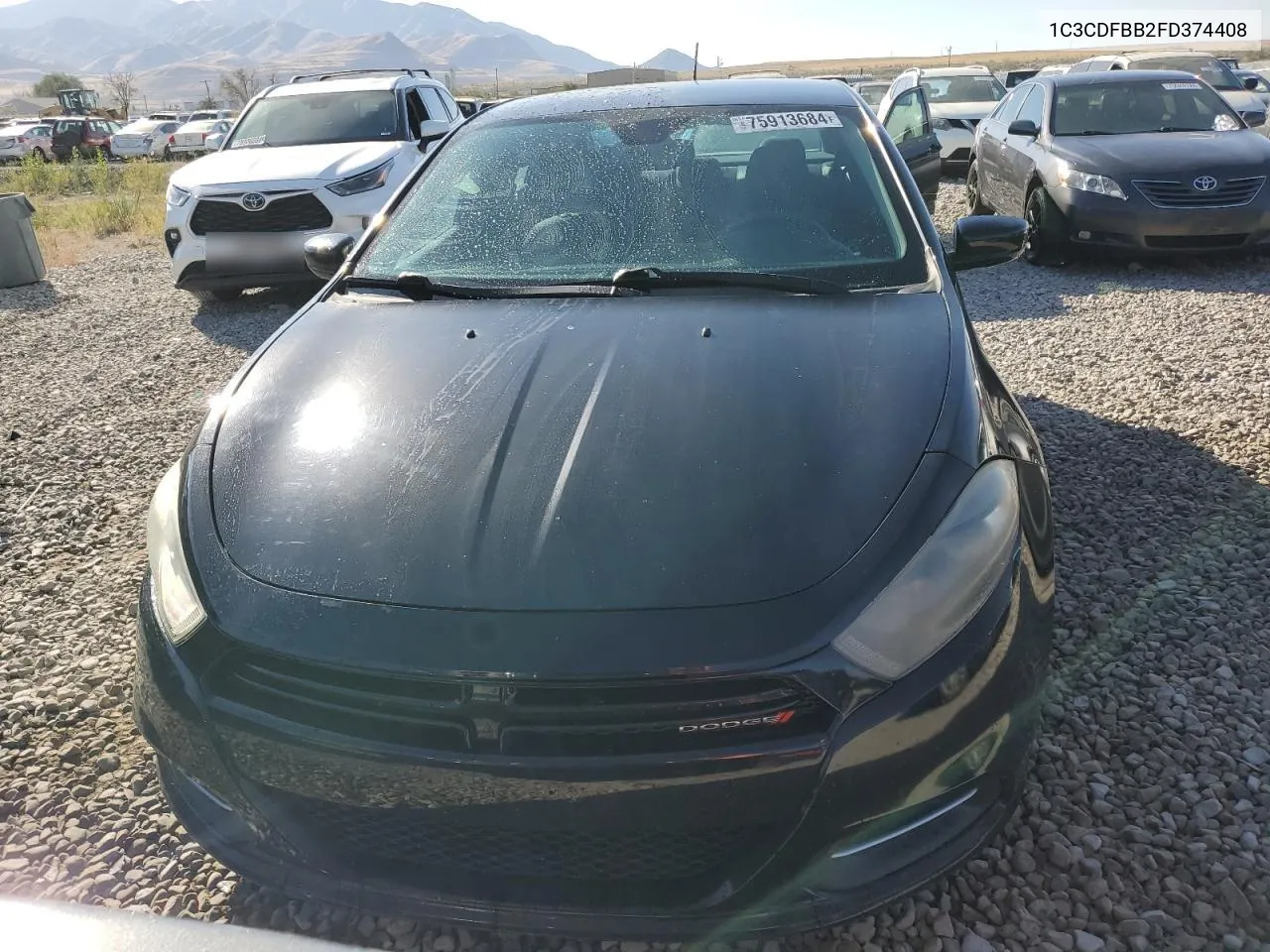 2015 Dodge Dart Sxt VIN: 1C3CDFBB2FD374408 Lot: 75913684