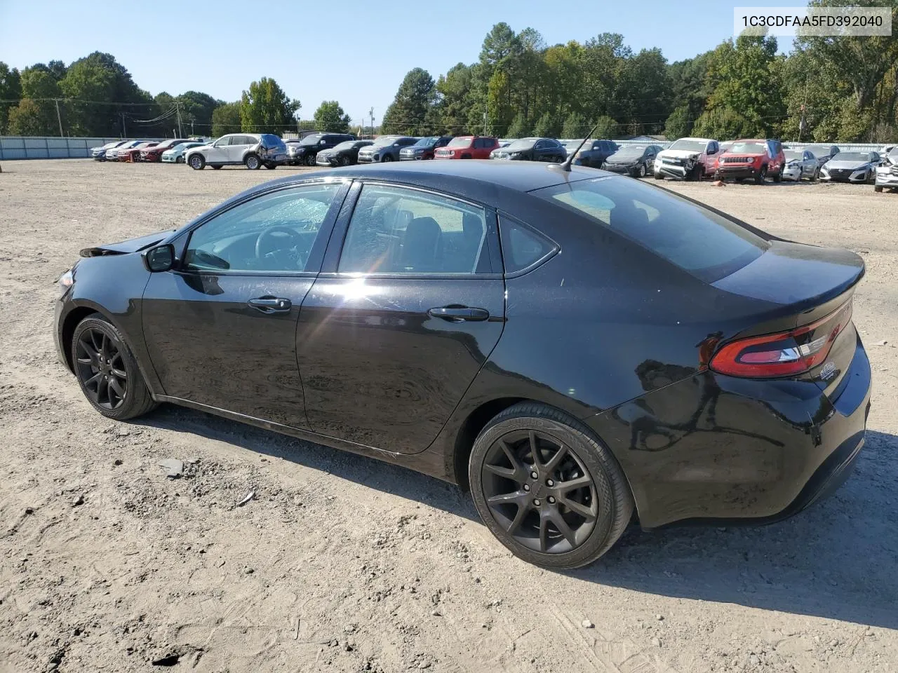 2015 Dodge Dart Se VIN: 1C3CDFAA5FD392040 Lot: 75992594