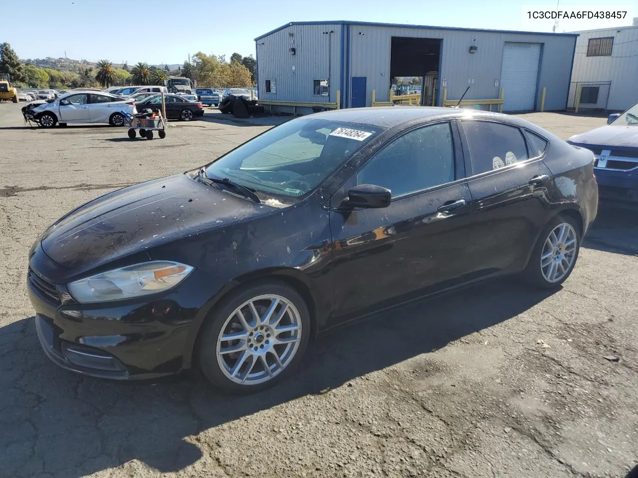 2015 Dodge Dart Se VIN: 1C3CDFAA6FD438457 Lot: 76148264