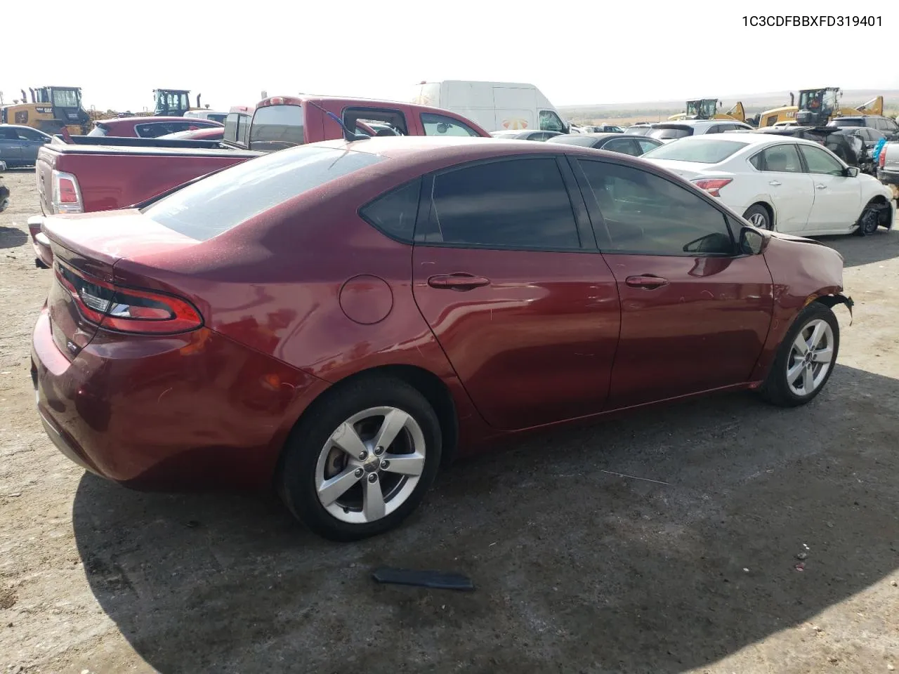 2015 Dodge Dart Sxt VIN: 1C3CDFBBXFD319401 Lot: 76367524