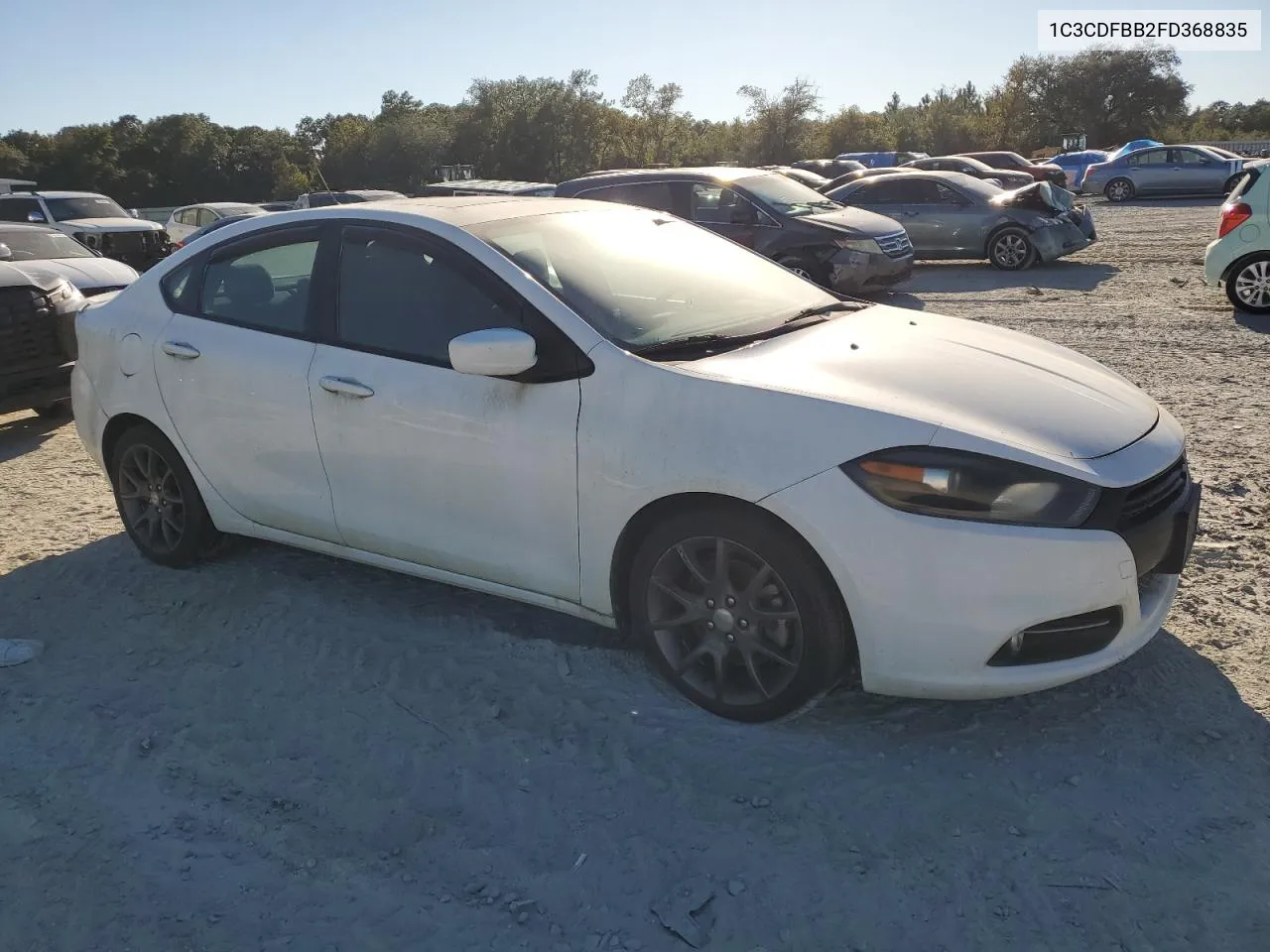 2015 Dodge Dart Sxt VIN: 1C3CDFBB2FD368835 Lot: 76391064