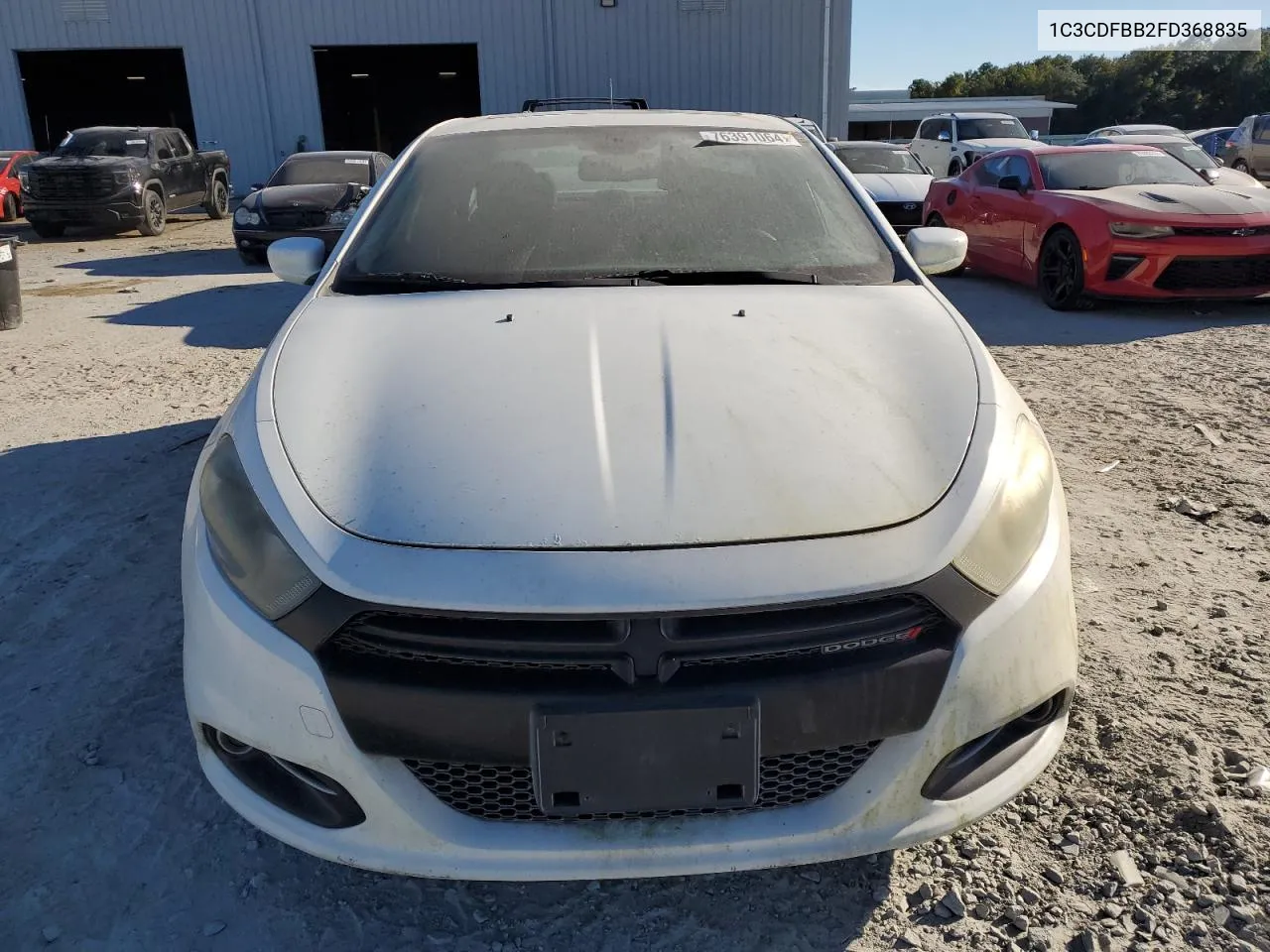 2015 Dodge Dart Sxt VIN: 1C3CDFBB2FD368835 Lot: 76391064