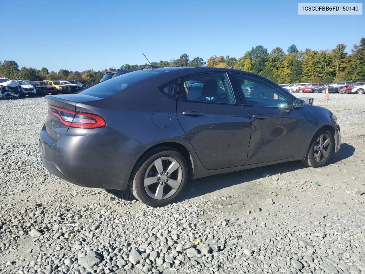 2015 Dodge Dart Sxt VIN: 1C3CDFBB6FD150140 Lot: 76464434