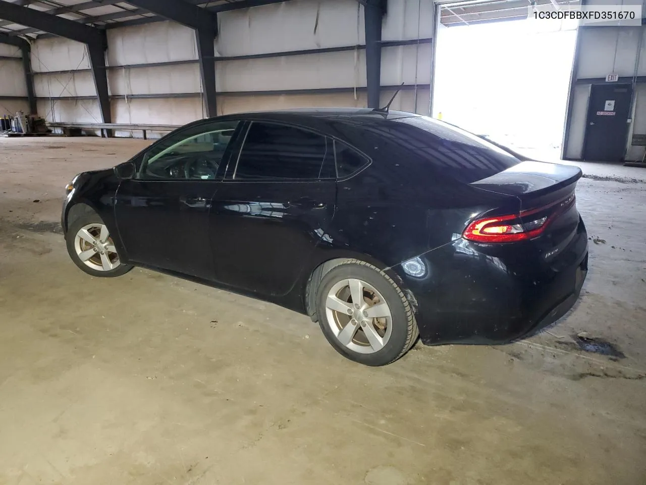 2015 Dodge Dart Sxt VIN: 1C3CDFBBXFD351670 Lot: 76646394