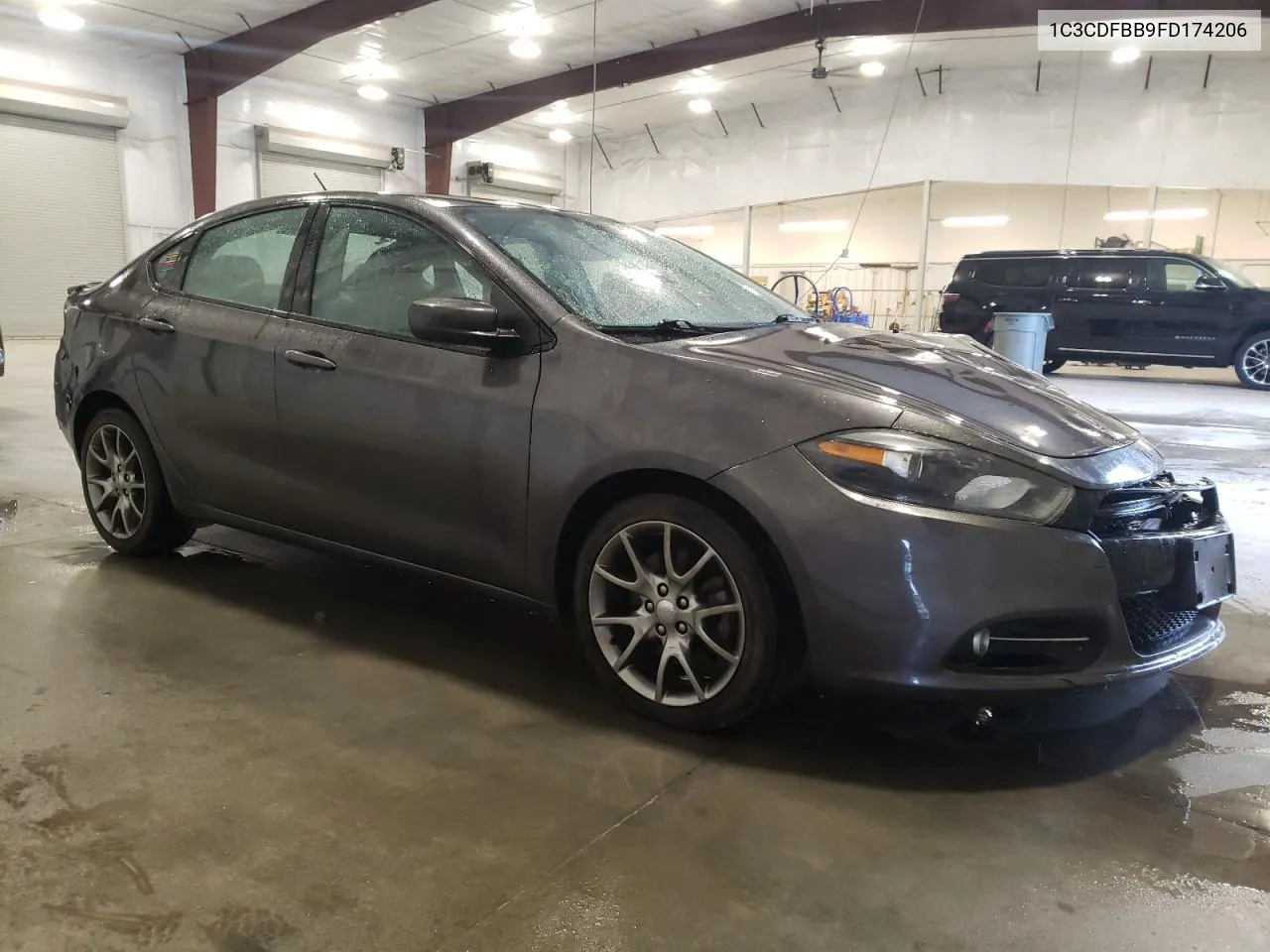 2015 Dodge Dart Sxt VIN: 1C3CDFBB9FD174206 Lot: 76922324