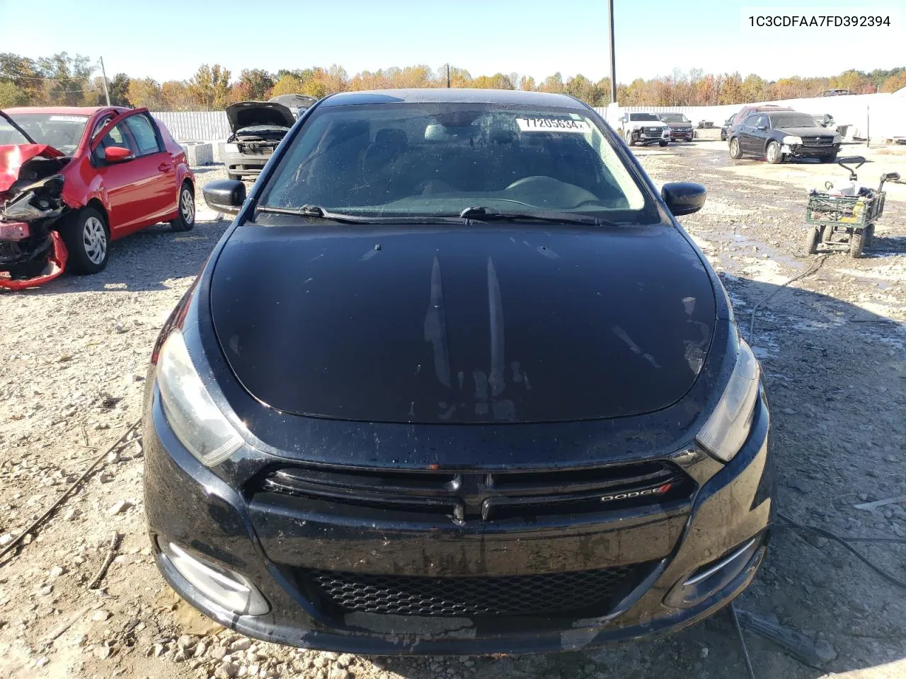 2015 Dodge Dart Se VIN: 1C3CDFAA7FD392394 Lot: 77205634