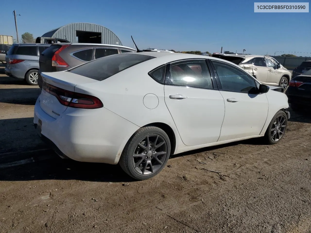 2015 Dodge Dart Sxt VIN: 1C3CDFBB5FD310590 Lot: 77215224