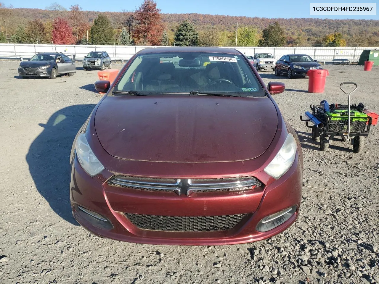 1C3CDFDH4FD236967 2015 Dodge Dart Se Aero