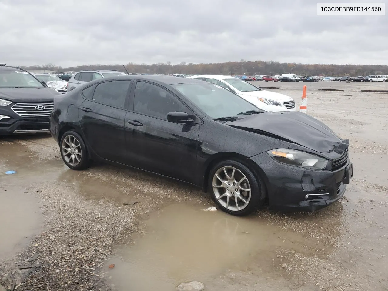 2015 Dodge Dart Sxt VIN: 1C3CDFBB9FD144560 Lot: 77816414