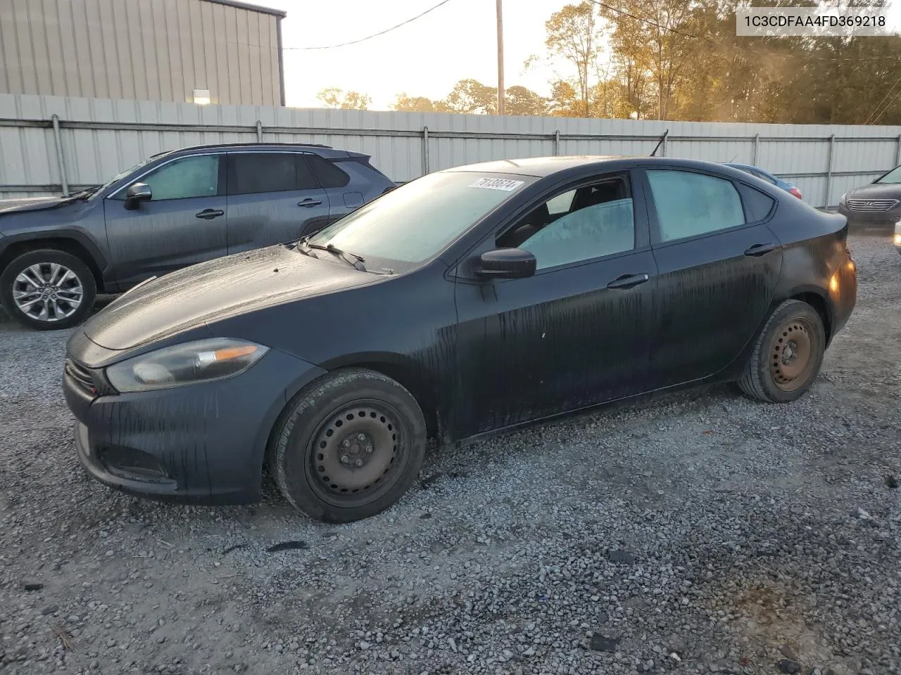 2015 Dodge Dart Se VIN: 1C3CDFAA4FD369218 Lot: 78138674