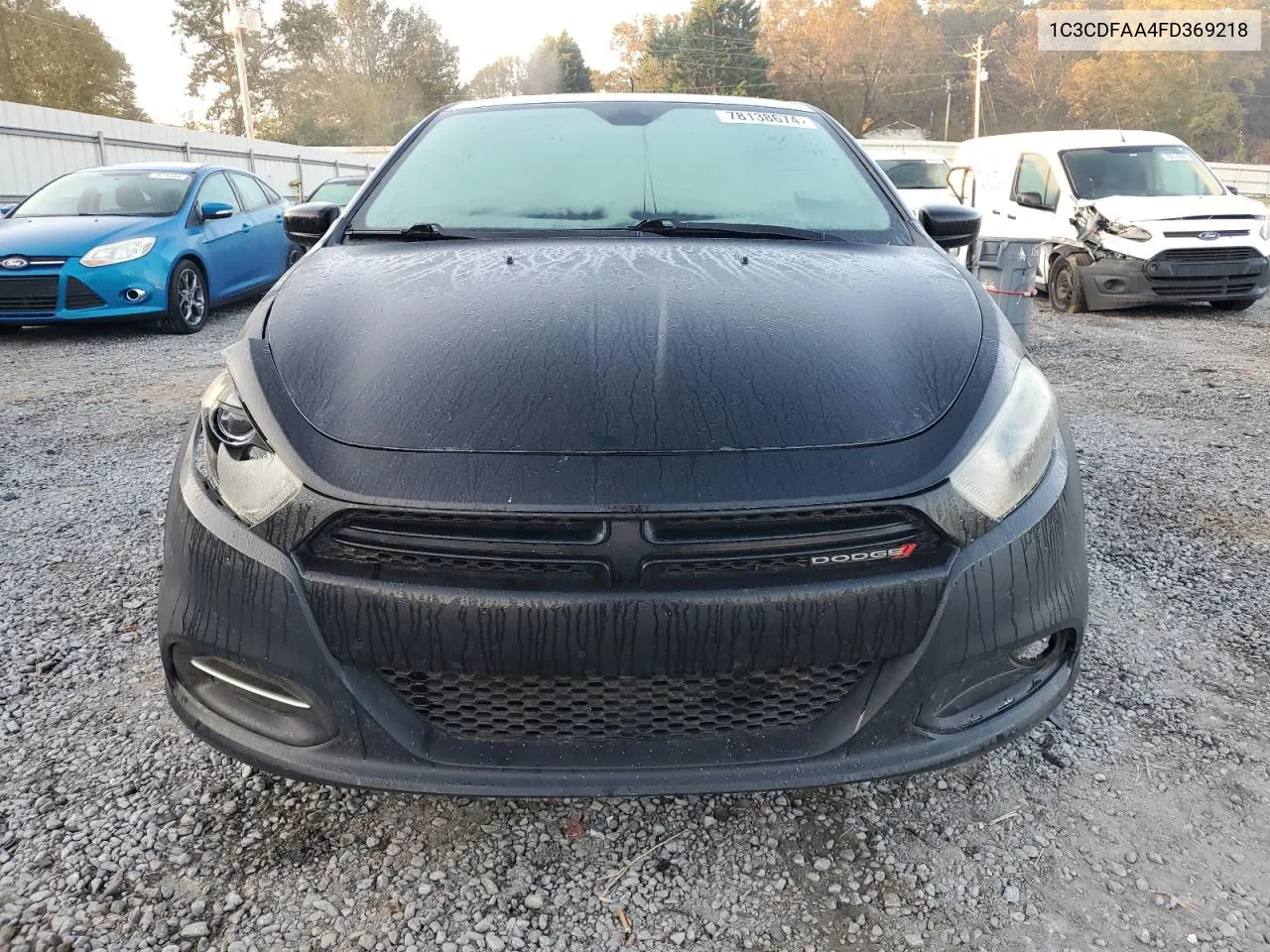 2015 Dodge Dart Se VIN: 1C3CDFAA4FD369218 Lot: 78138674