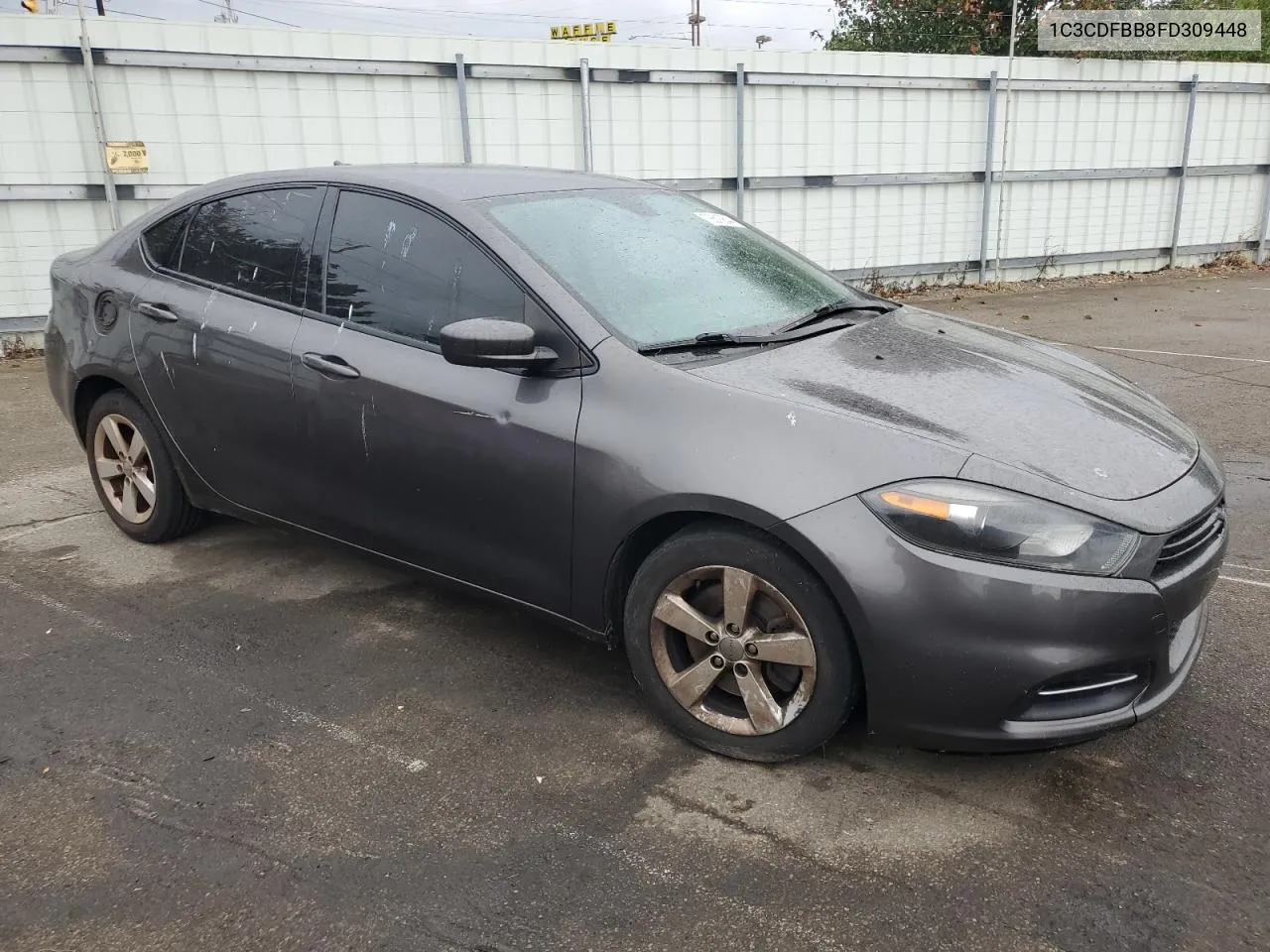 2015 Dodge Dart Sxt VIN: 1C3CDFBB8FD309448 Lot: 78616844