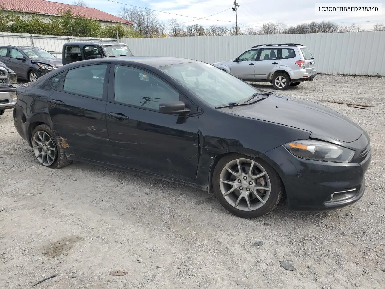 2015 Dodge Dart Sxt VIN: 1C3CDFBB5FD238340 Lot: 79252824