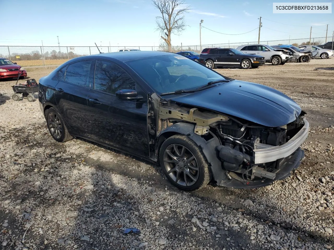 2015 Dodge Dart Sxt VIN: 1C3CDFBBXFD213658 Lot: 79295304