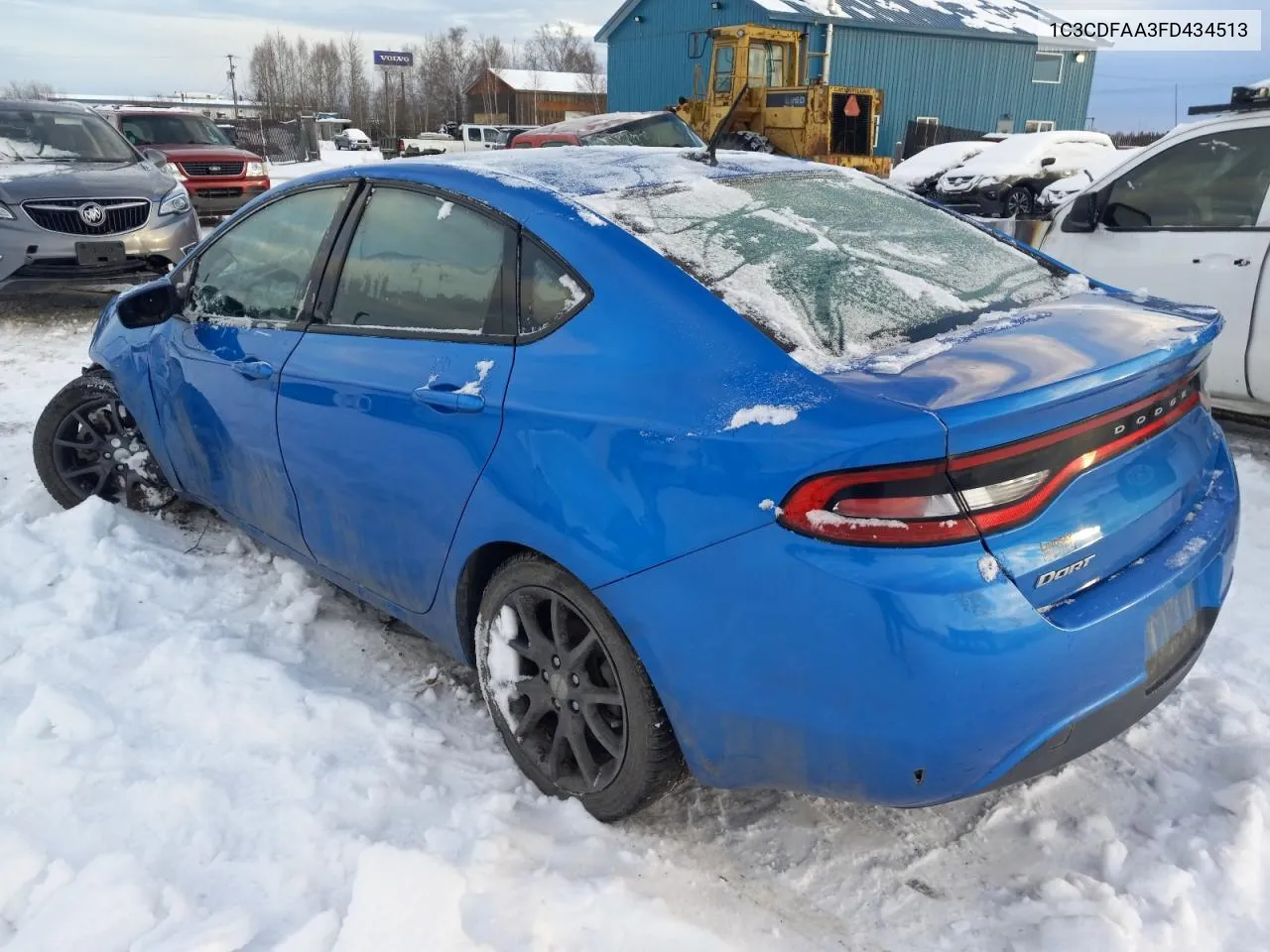 2015 Dodge Dart Se VIN: 1C3CDFAA3FD434513 Lot: 79306104