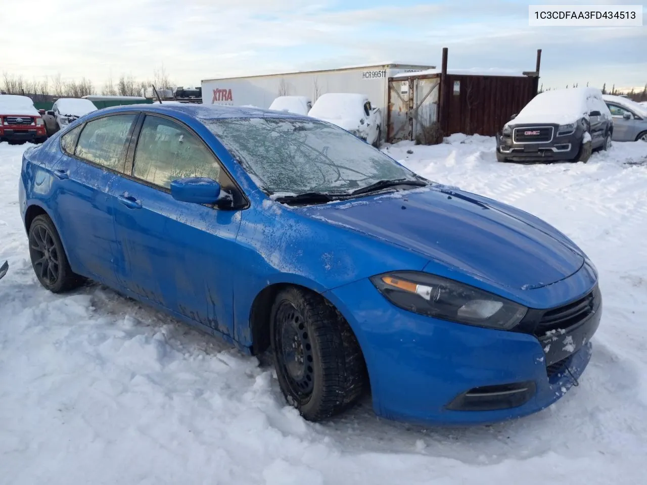 2015 Dodge Dart Se VIN: 1C3CDFAA3FD434513 Lot: 79306104