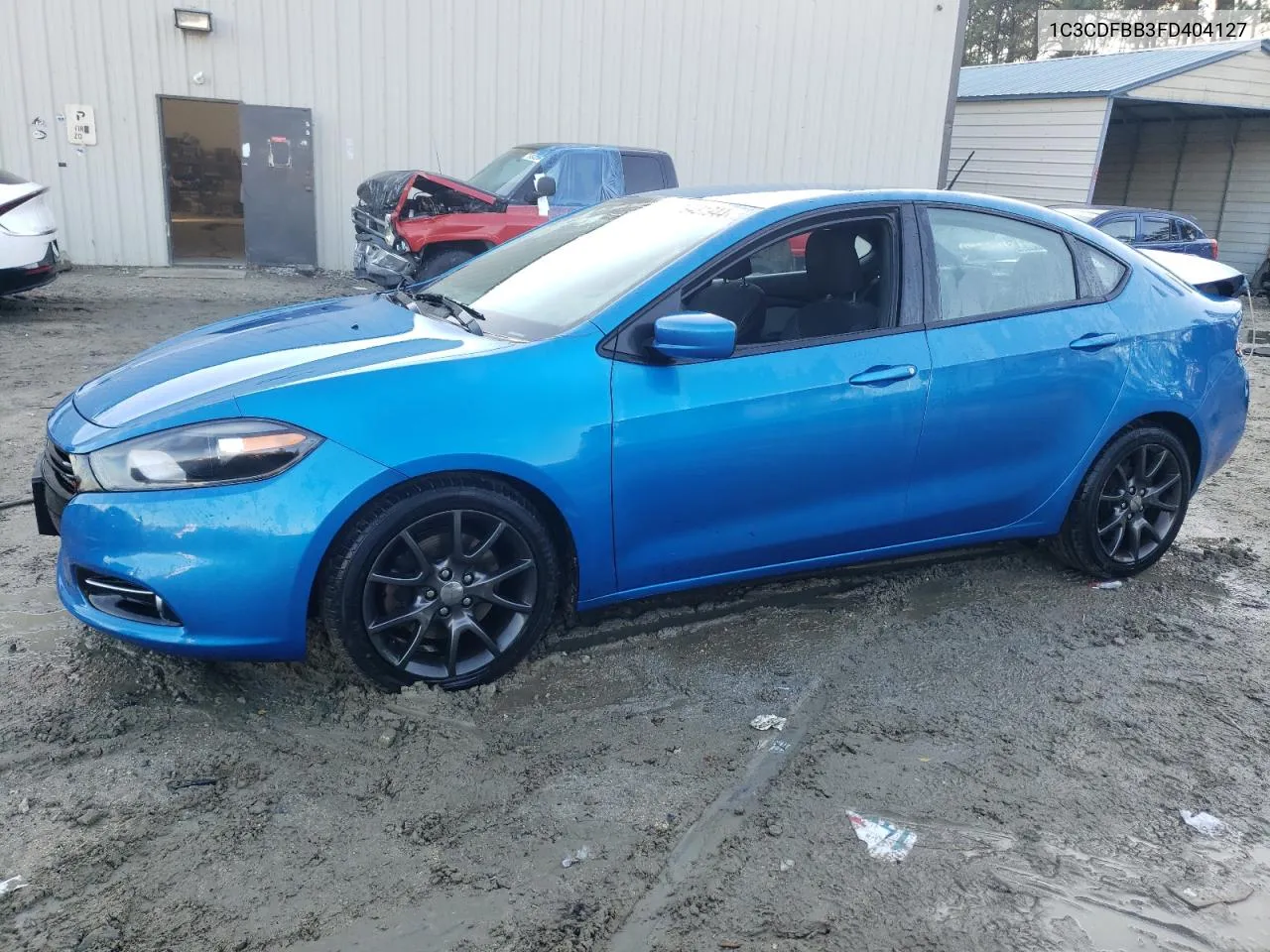 2015 Dodge Dart Sxt VIN: 1C3CDFBB3FD404127 Lot: 79431944